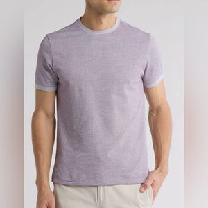 Robert Barakett Mens Marsh T-Shirt Purple XL